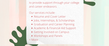 Student Success Support Flyer