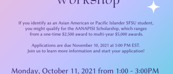 scholarship workshop 10/11
